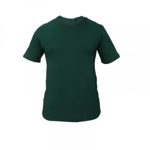 Футболка х/б трикотажная пл. 160 гр./м.кв. (темно-зеленая)