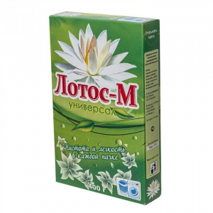 Лотос стиральный порошок ручной,400 гр.(упак./36 шт.)