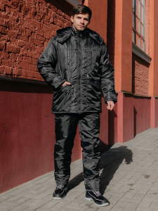 Куртка Альбатрос NEW утепл. Оксфорд черный