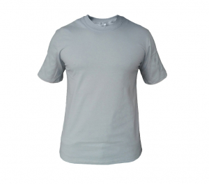 Футболка х/б трикотажная пл. 160 гр./м.кв. (серая)