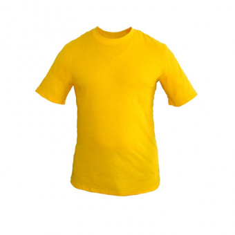 Футболка х/б трикотажная пл. 160 гр./м.кв. (желтая)